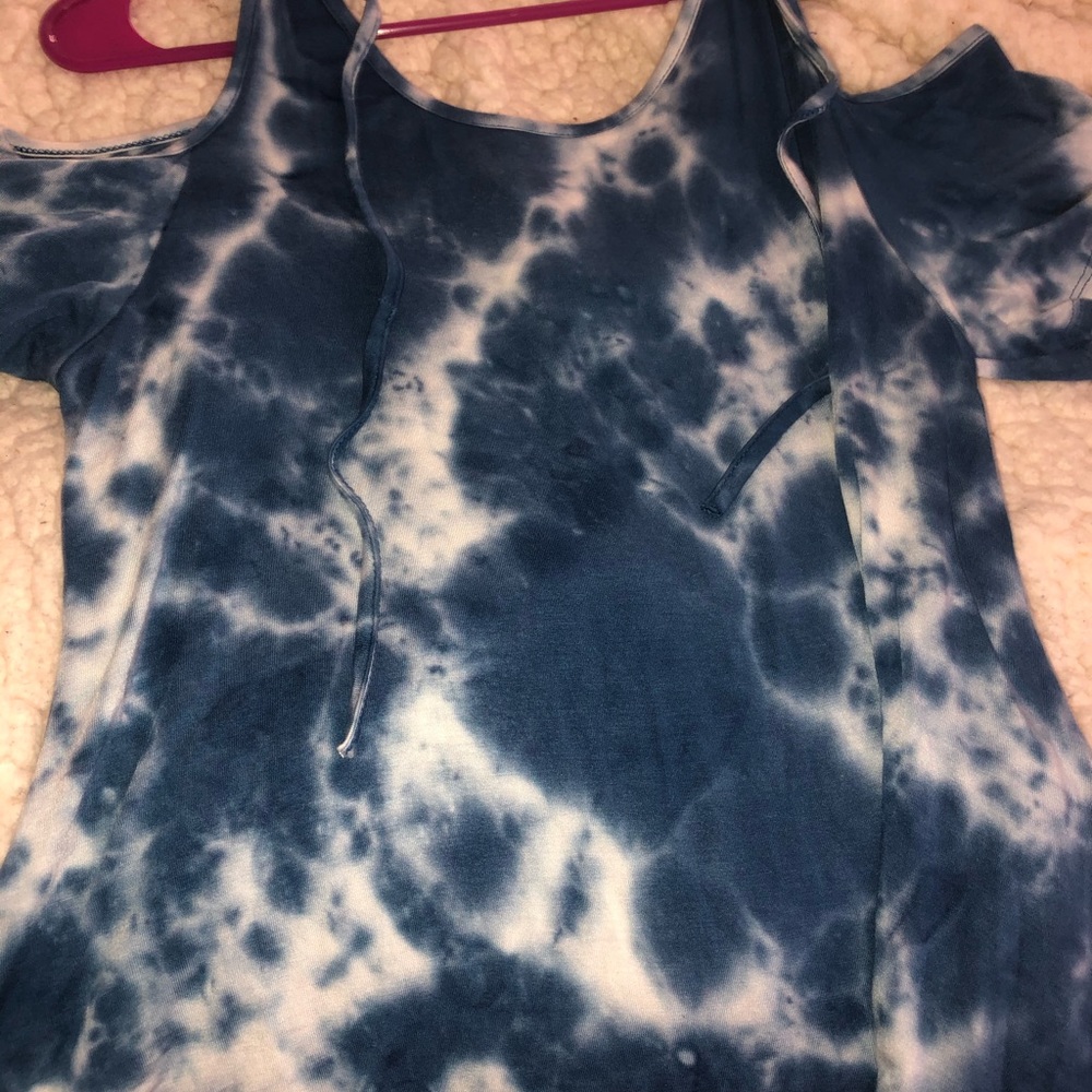 Tie dye dress shirt